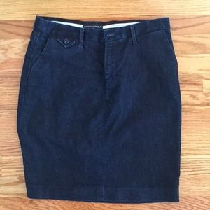 Banana Republic denim pencil skirt